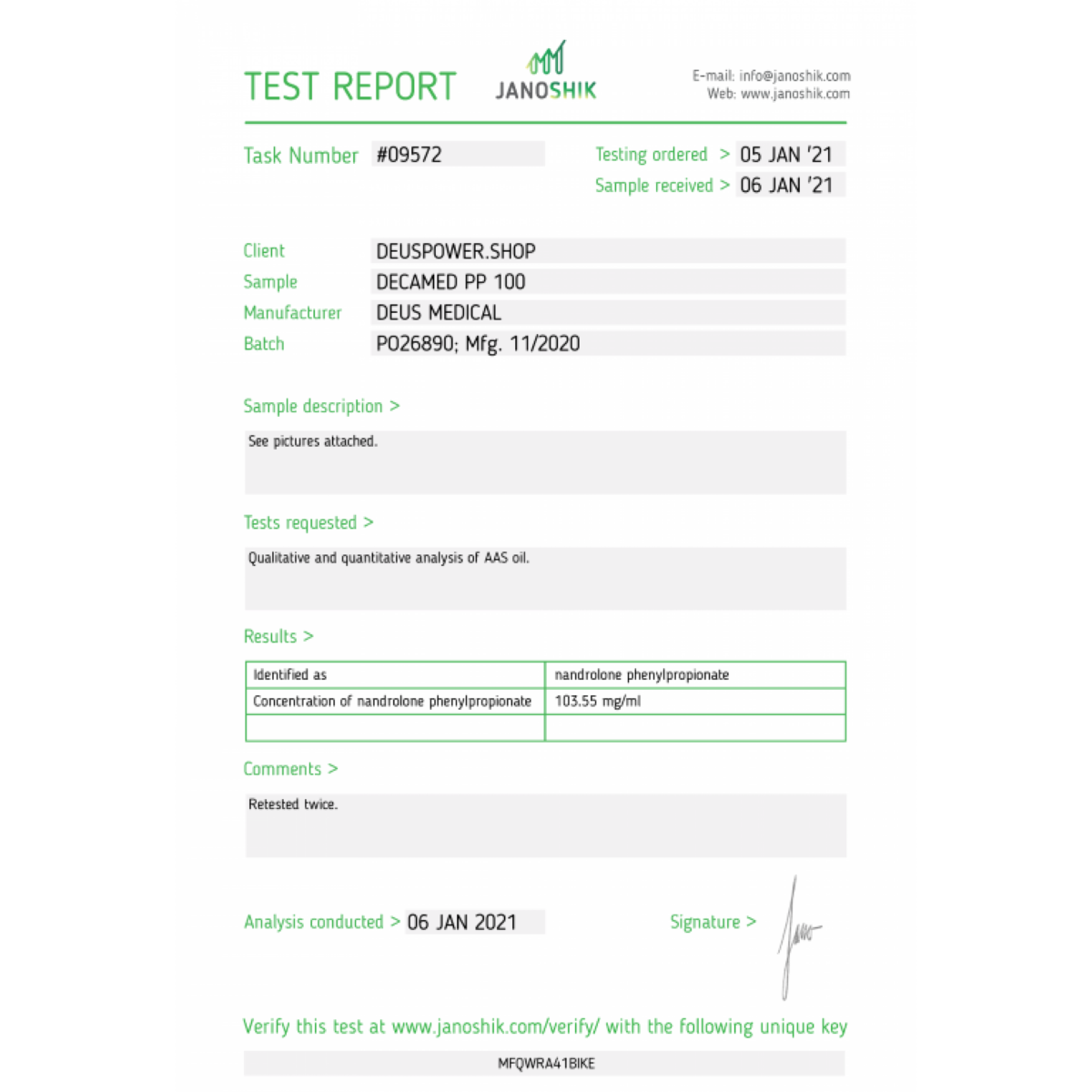 DECAMED PP 100 (Nandrolone Phenylpropionate) kopen - Afbeelding 3