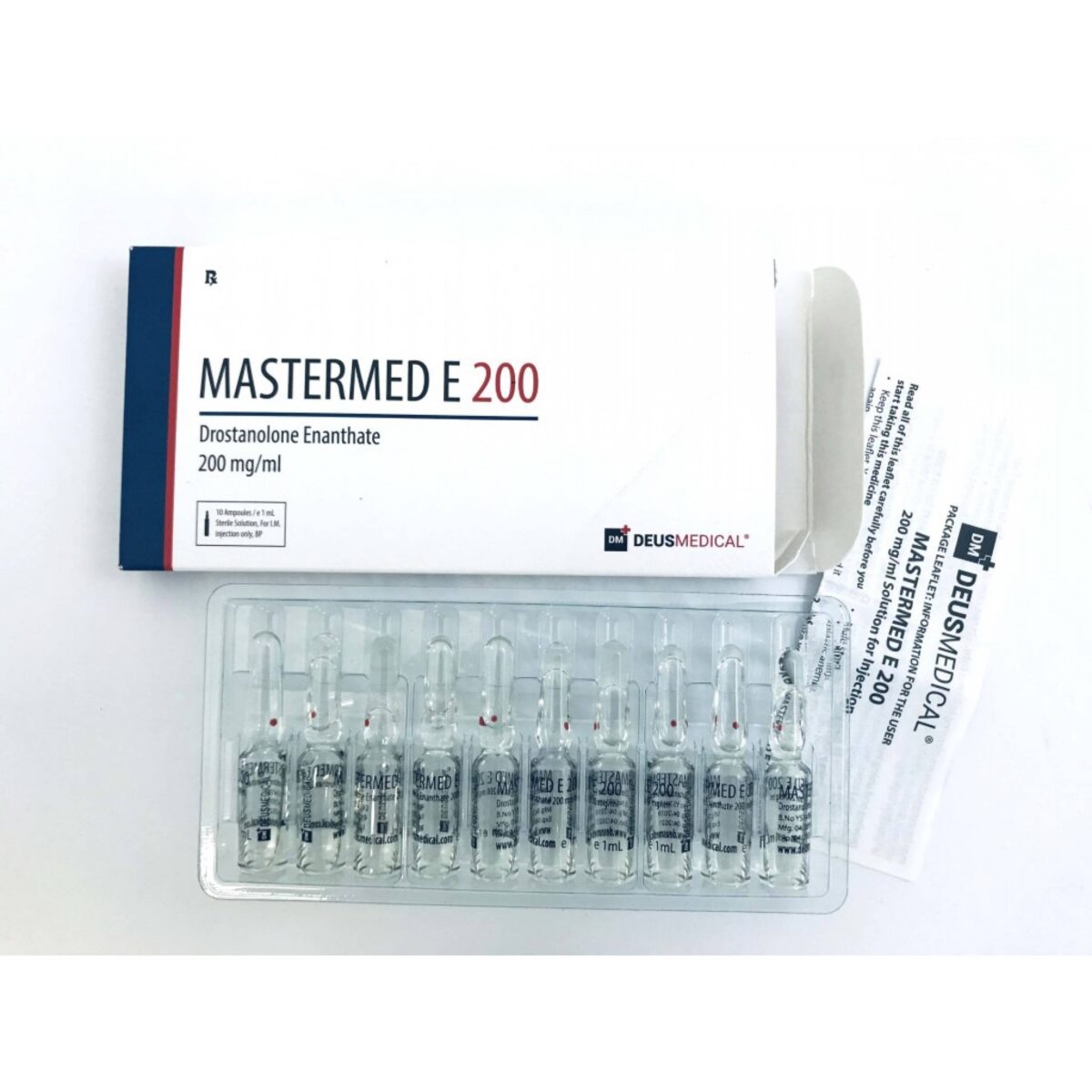 MASTERMED E 200 (Drostanolone Enanthate) - Afbeelding 2