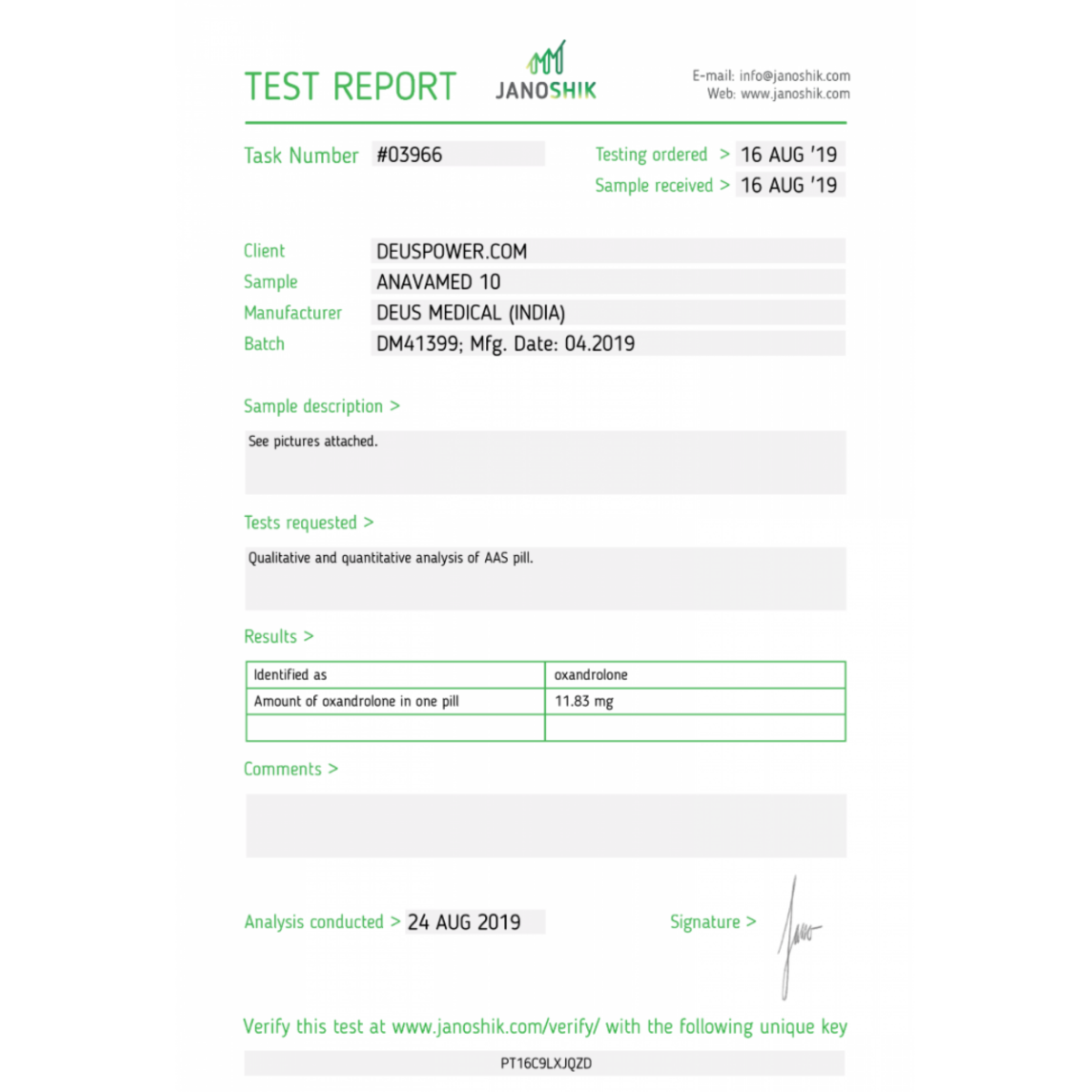 anav 3 ANAVAMED 10 (Anavar) - Afbeelding 3